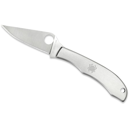 Spyderco 2024 Spyderco Honeybee Stainless Slip Joint Plain SPY-C137P